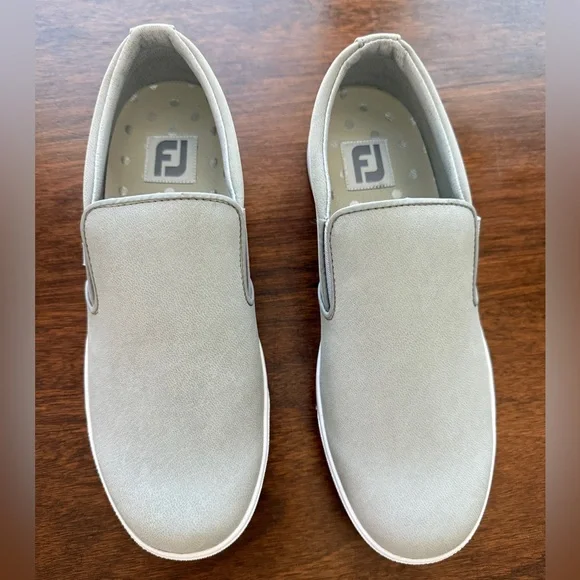 FootJoy Sport Retro Slip On Golf Shoe size 7.5 - Picture 2 of 6